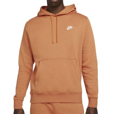 Nike Sportswear Club Fleece Hoodie Orange