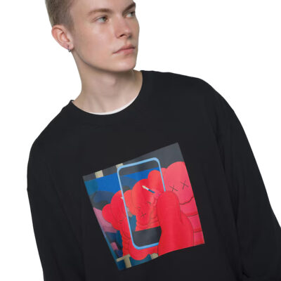 Kaws X Warhol Graphic Sweatshirt